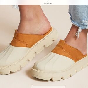 Sorel Rein Clog/Mule Bleached Ceramic Canyon 7 M